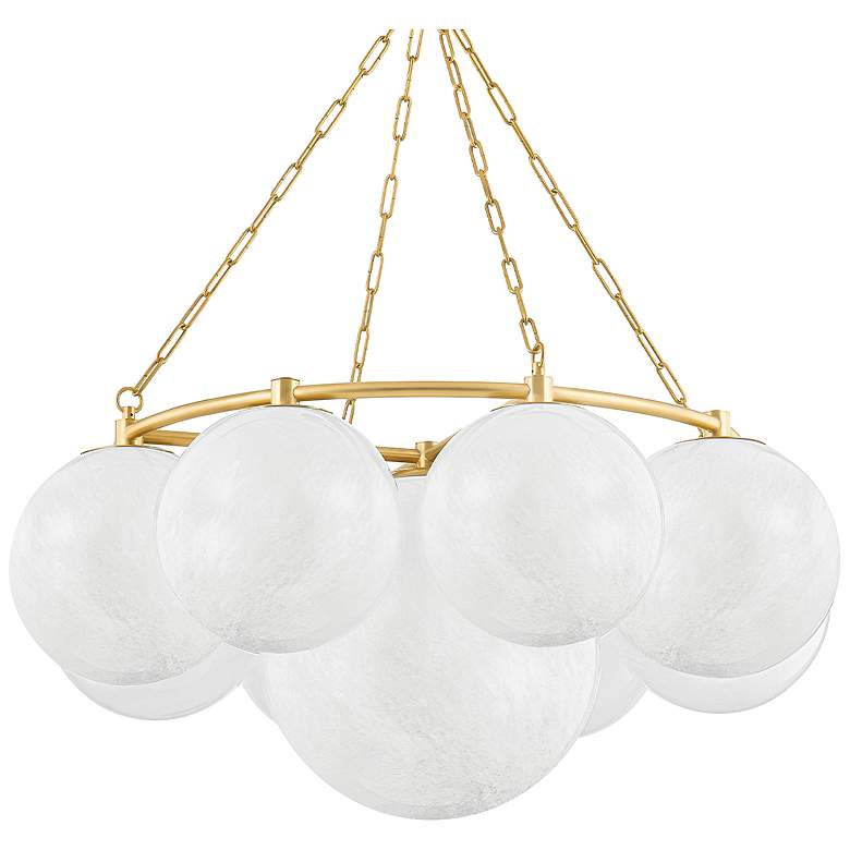 Image 1 Hudson Valley Thornwood 43.25 In. Steel 9 Light Chandelier