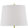 3_Hudson Valley Tiptoe 18 1/2" Black and Charcoal Ceramic Accent Lamp more views