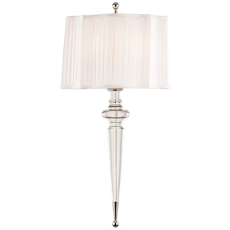Image 1 Hudson Valley Tipton 24" High Polished Nickel Wall Sconce
