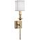Hudson Valley Towson 21 1/2" High Aged Brass Wall Sconce