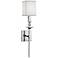 Hudson Valley Towson 21 1/2"H Polished Nickel Wall Sconce