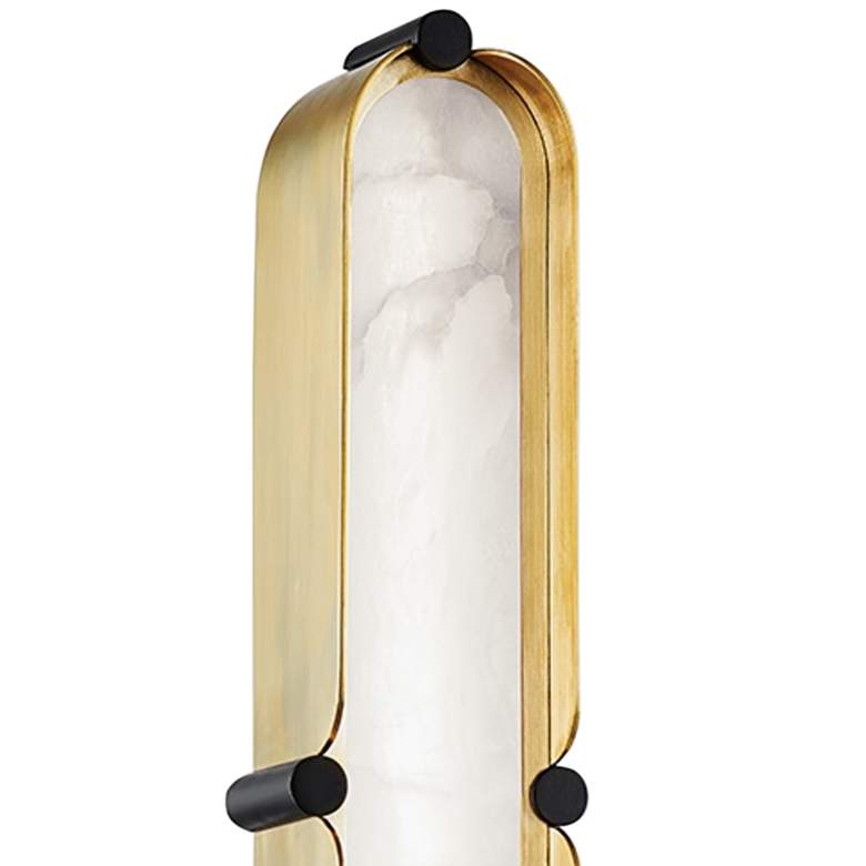 Image 2 Hudson Valley Tribeca 16" Wide Aged Brass Bath Light more views