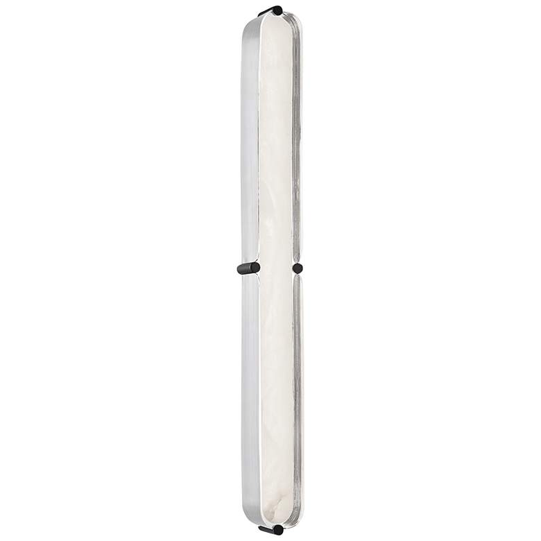 Image 1 Hudson Valley Tribeca 3 30 1/2"W Burnished Nickel Bath Light