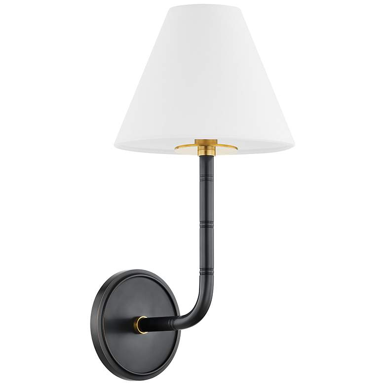 Image 1 Hudson Valley Trice 7.75 In. Steel 1 Light Wall Sconce