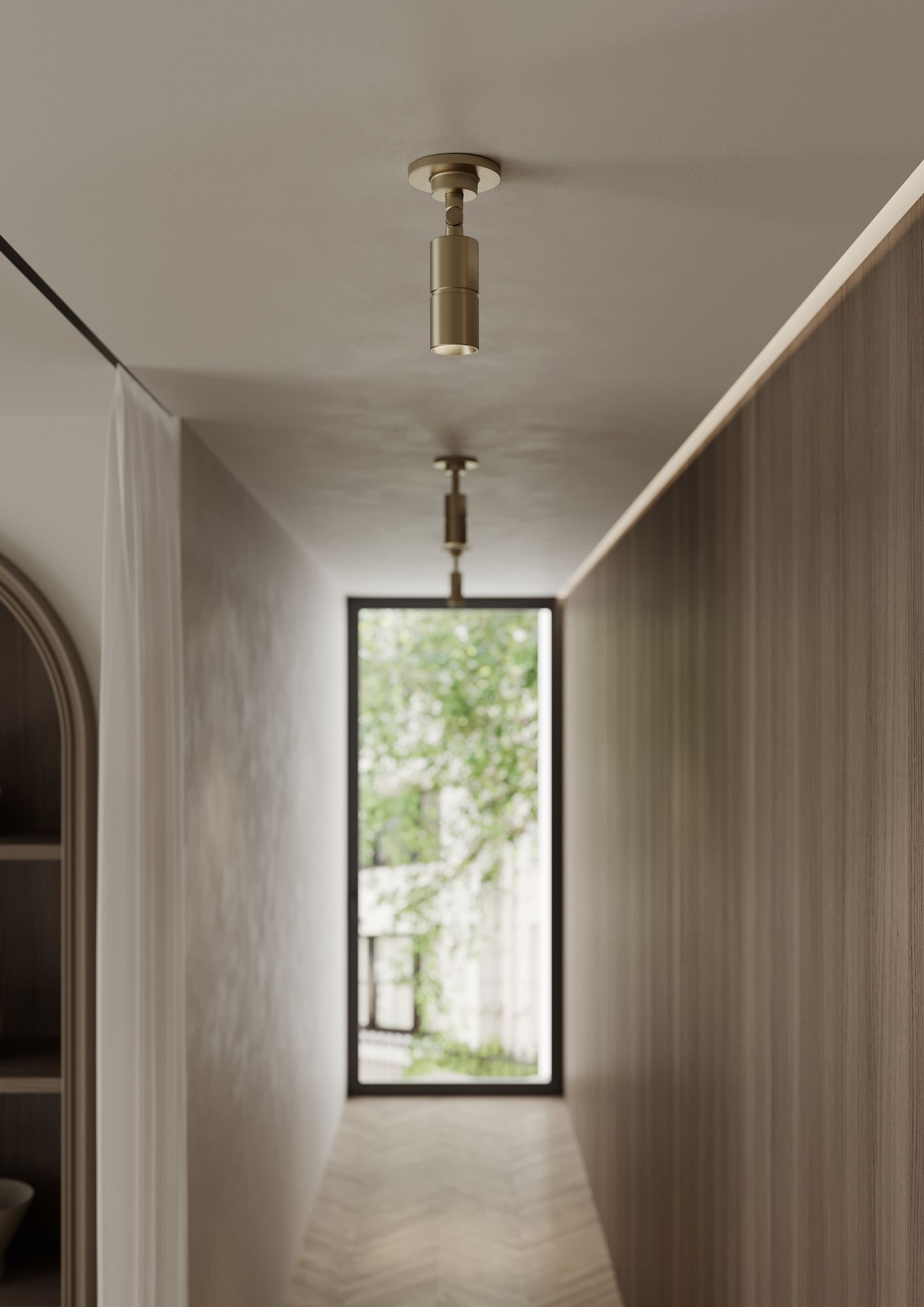 Image 2 Hudson Valley Truett Wall Sconce 5 Inch In Aged Brass more views