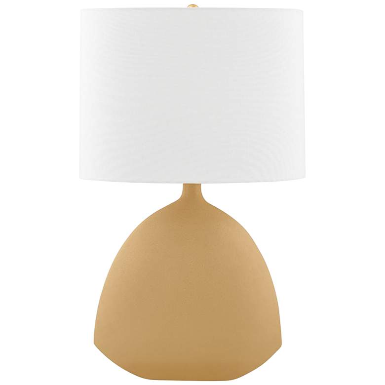 Image 1 Hudson Valley Utica Golden Olive Ceramic Table Lamp