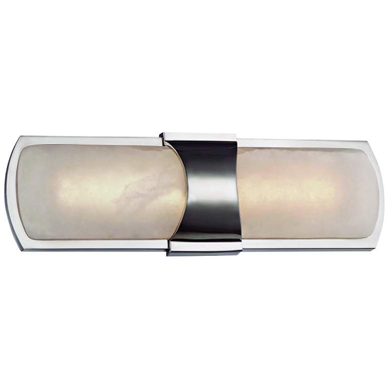Image 3 Hudson Valley Valencia 15"H Polished Nickel LED Wall Sconce more views