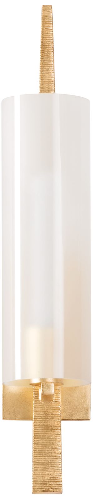 Image 3 Hudson Valley Vineland Wall Sconce 4.25 Inch In Vintage Gold Leaf more views