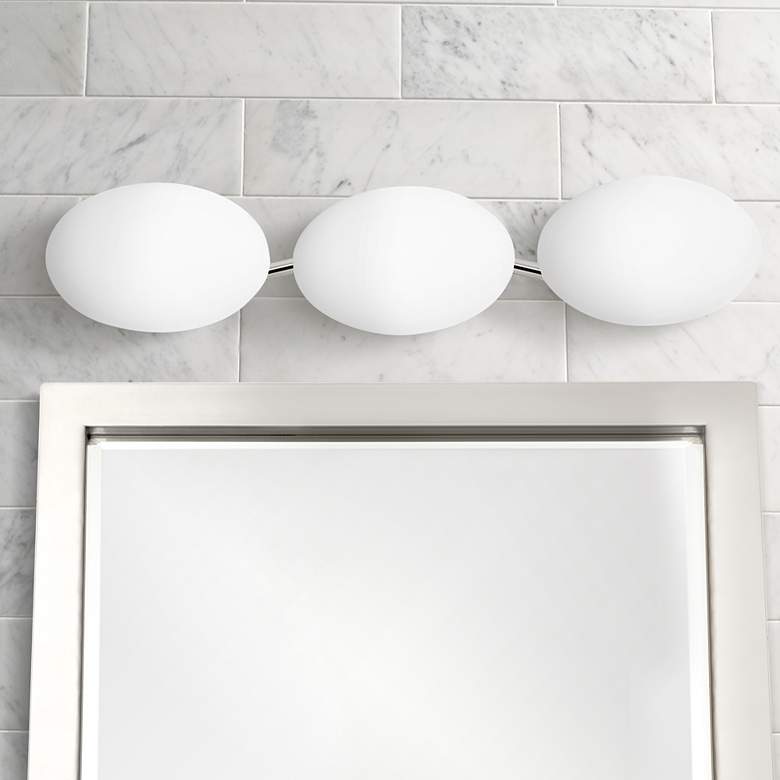 Image 1 Hudson Valley Wagner 27 1/4"W Polished Nickel LED Bath Light