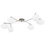 2_Hudson Valley Wagner 41" Polished Nickel 6-Light Modern Ceiling Light