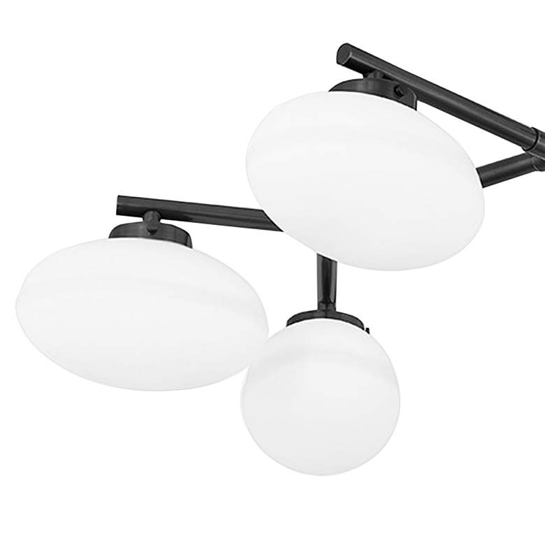 Image 3 Hudson Valley Wagner 41" Wide Old Bronze 6-Light LED Ceiling Light more views