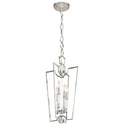 Hudson Valley Waterloo 25 3/4" High Polished Nickel Pendant