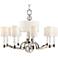 Hudson Valley Waterloo 36" Wide Polished Nickel Chandelier