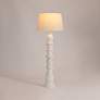 6_Hudson Valley Wayzata 24" 1 Lt. Aged Brass/ Ceramic Gloss Ivory Floor more views