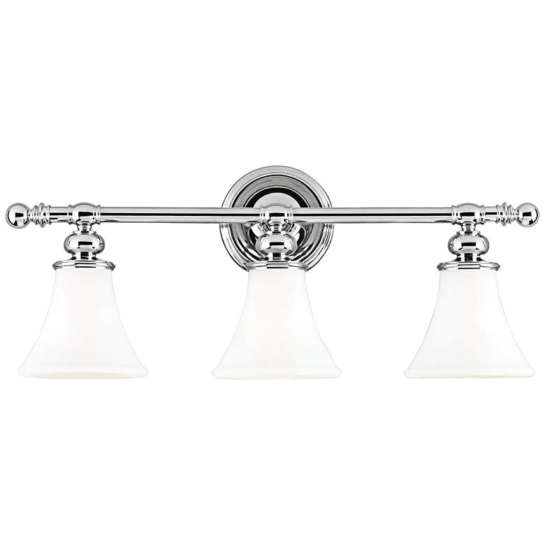 Image 1 Hudson Valley Weston 25" Wide Polished Nickel Bath Light