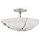 Hudson Valley Wheatley 16" Wide Polished Nickel Ceiling Light