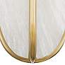 Hudson Valley Wheatley 9 1/4" High Aged Brass Wall Sconce