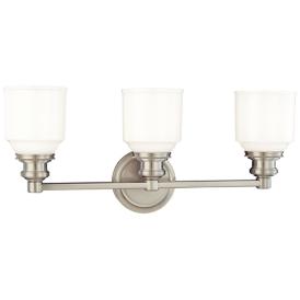 Hudson Valley Windham 22 1/2" Wide Satin Nickel Bath Light Hudson Valley Windham 22 1/2" Wide Satin Nickel Bath Light