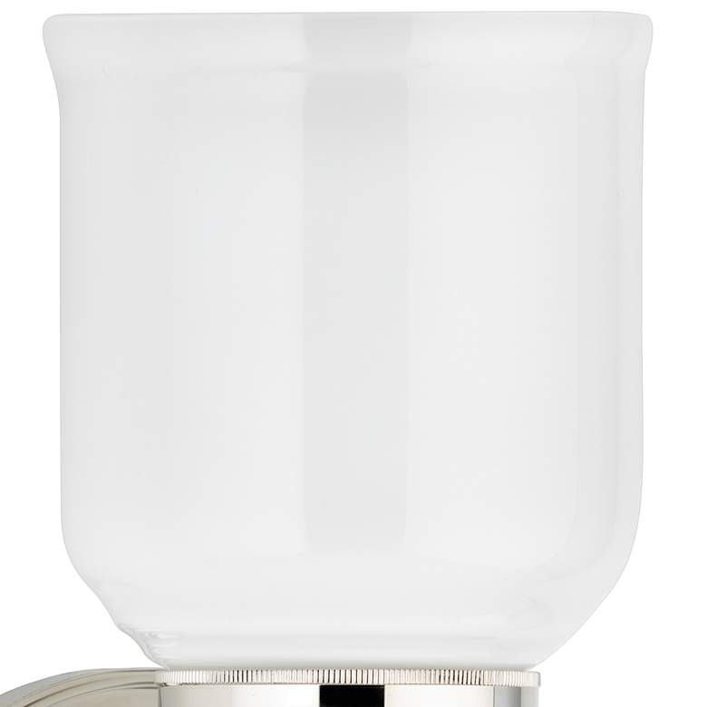 Image 2 Hudson Valley Windham 9 3/4"H Polished Nickel Wall Sconce more views