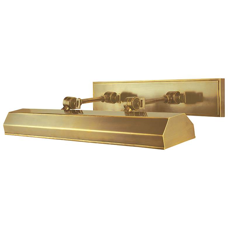 Image 1 Hudson Valley Woodbury 23" Wide Aged Brass Picture Light