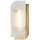 Hudson Valley Yin and Yang 13"H Aged Brass LED Wall Sconce