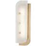 Hudson Valley Yin and Yang 18 1/2"H  Brass LED Wall Sconce