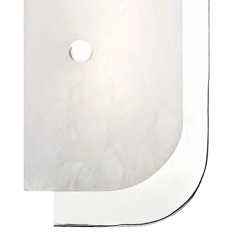 Hudson Valley Yin and Yang 18 1/2&quot; High Nickel LED Wall Sconce more views