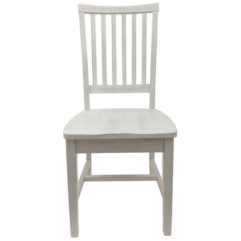 Image 1 Hudson Whitewash Dining Chair