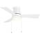 Hug 3-Blade Pull Chain Hugger Fan