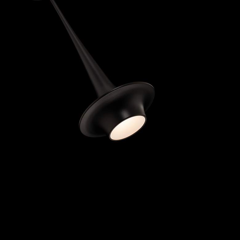 Image 4 Hugo 23.5"H x 10.13"W 1-Light Mini-Pendant in Black more views