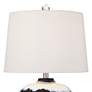 3_Hulda 26" High Blue Art Glass Table Lamp more views