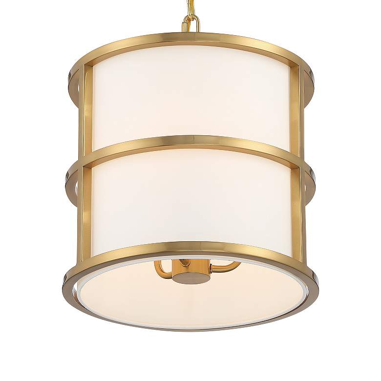 Image 4 Hulton 3 Light Gold Pendant more views