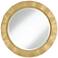 Humble Gold 32" Round Brezza Wall Mirror
