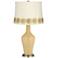 Humble Gold Anya Table Lamp with Flower Applique Trim