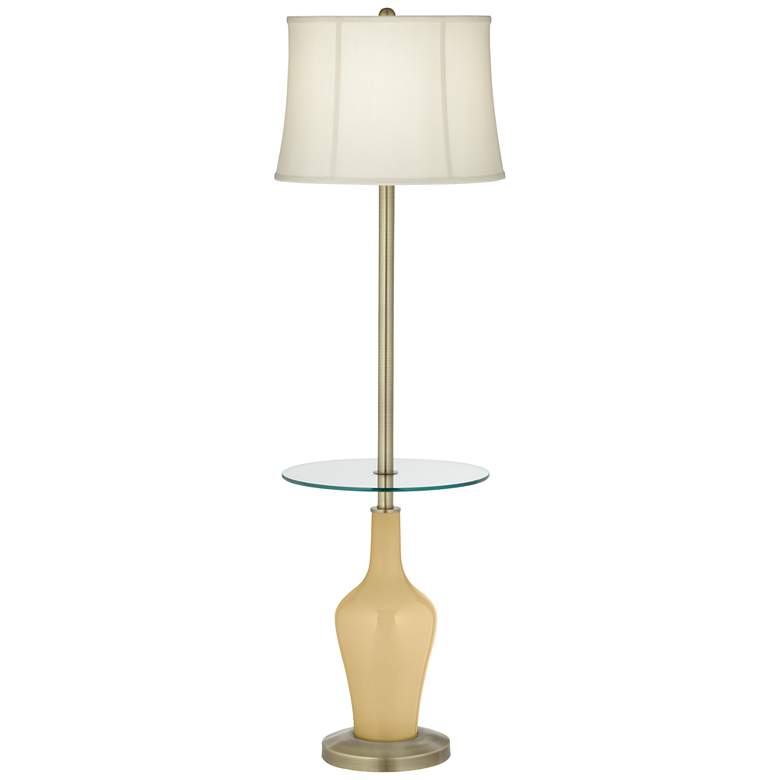 Image 1 Humble Gold Anya Tray Table Floor Lamp