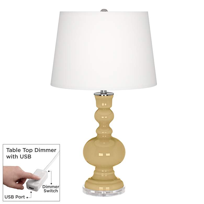 Image 1 Humble Gold Apothecary Table Lamp with Dimmer