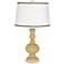 Humble Gold Apothecary Table Lamp with Ric-Rac Trim