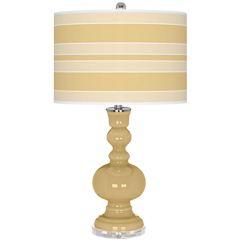 Image 1 Humble Gold Bold Stripe Apothecary Table Lamp