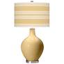 Humble Gold Bold Stripe Ovo Table Lamp