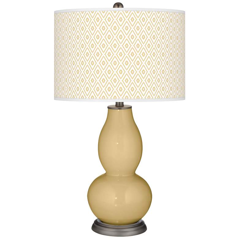 Image 1 Humble Gold Diamonds Double Gourd Table Lamp