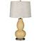 Humble Gold Digital Lace Shade Double Gourd Table Lamp