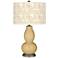 Humble Gold Gardenia Double Gourd Table Lamp
