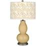 Humble Gold Gardenia Double Gourd Table Lamp