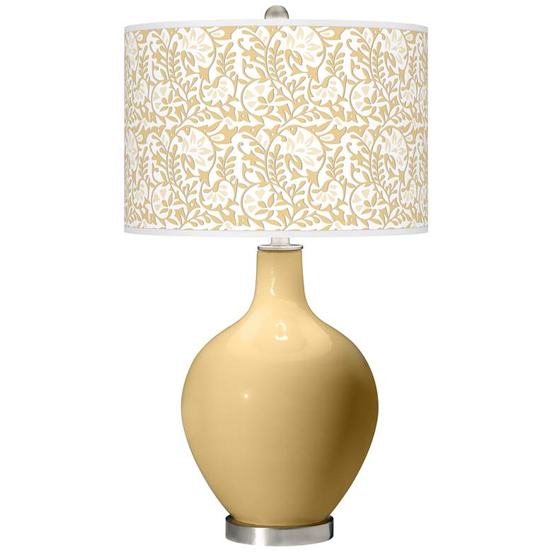Image 1 Humble Gold Gardenia Ovo Table Lamp