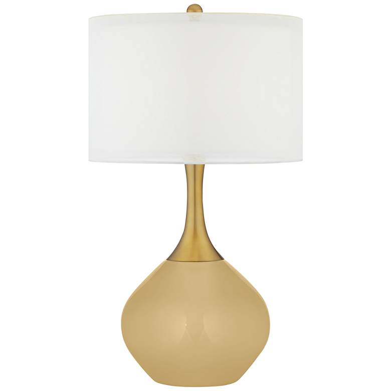 Image 1 Humble Gold Nickki Brass Table Lamp