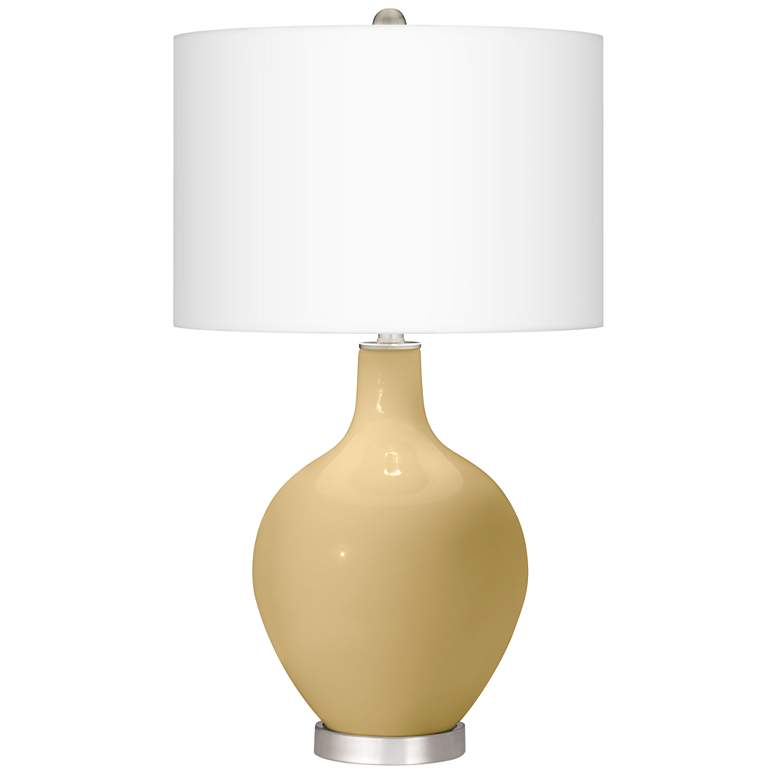 Image 2 Humble Gold Ovo Table Lamp With Dimmer