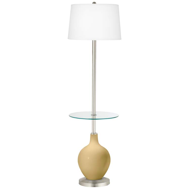 Image 1 Humble Gold Ovo Tray Table Floor Lamp