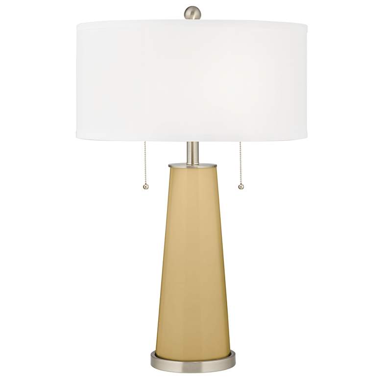 Image 2 Humble Gold Peggy Glass Table Lamp With Dimmer