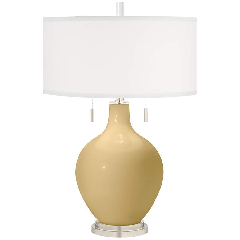 Image 2 Humble Gold Toby Table Lamp with Dimmer