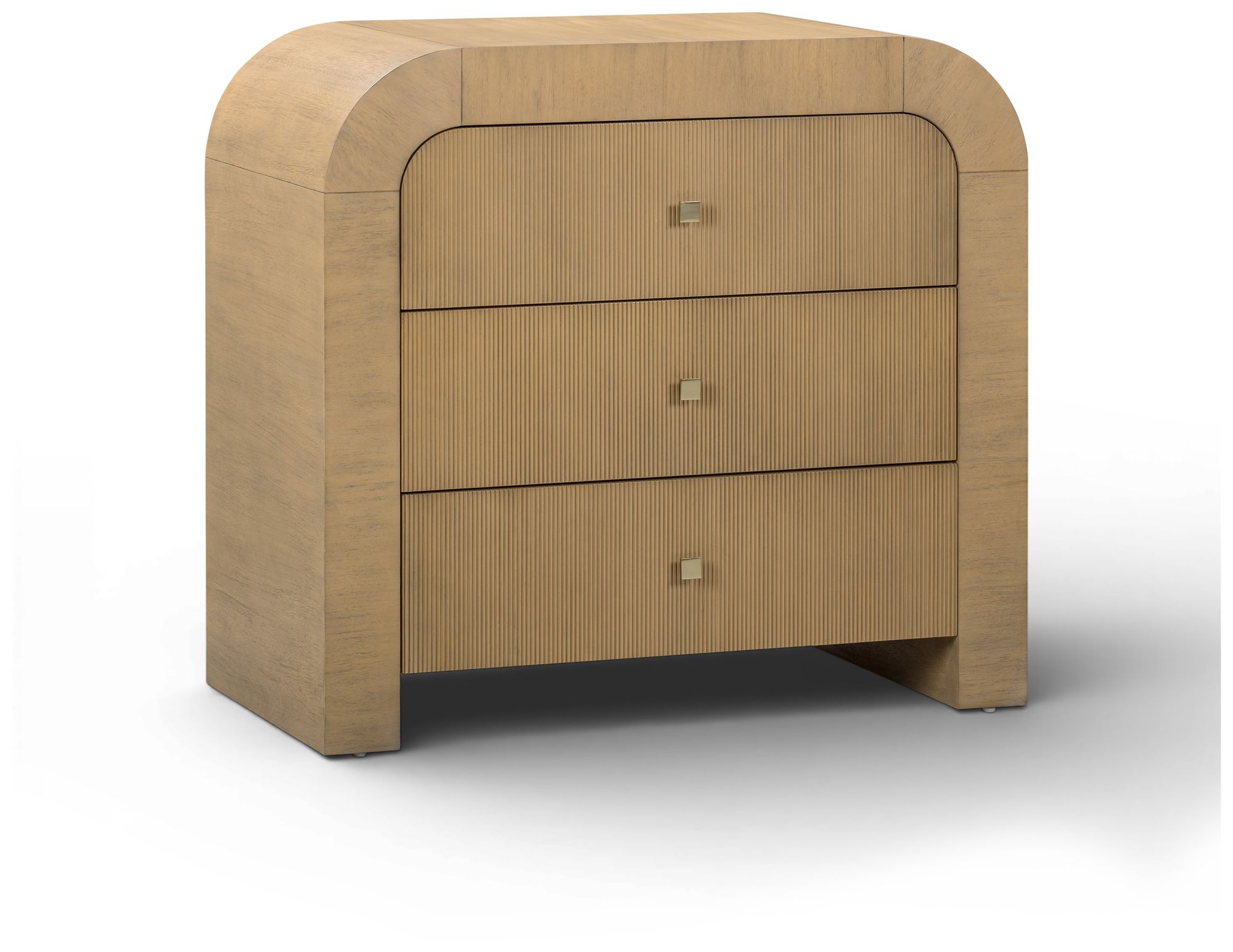 Image 2 Hump Natural Arched 3-Drawer Chest more views